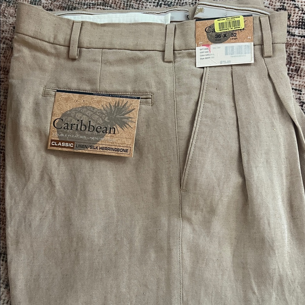 Caribbean Classic Tan Trousers